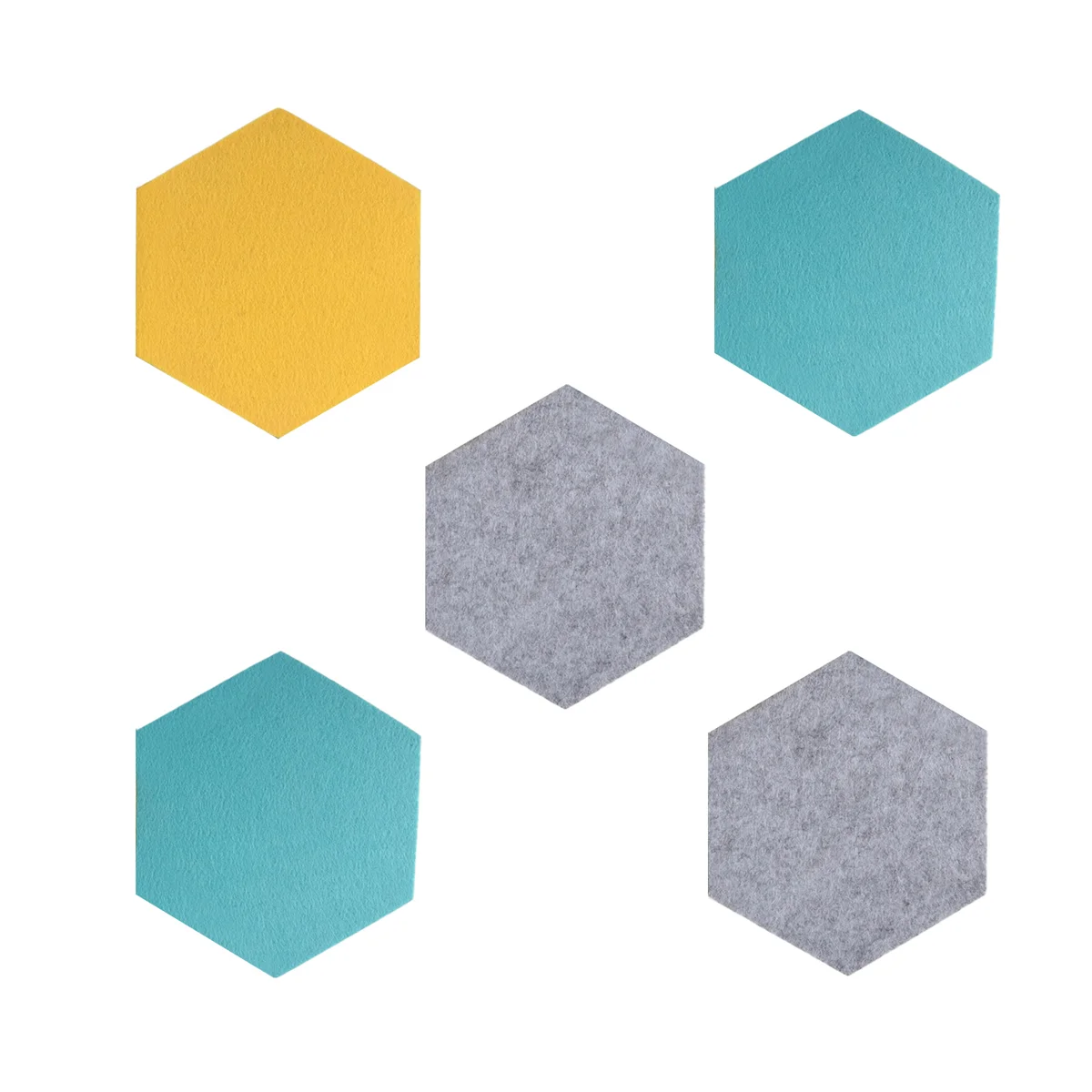 【¡¡Último peso!】Placa de fieltro hexagonal