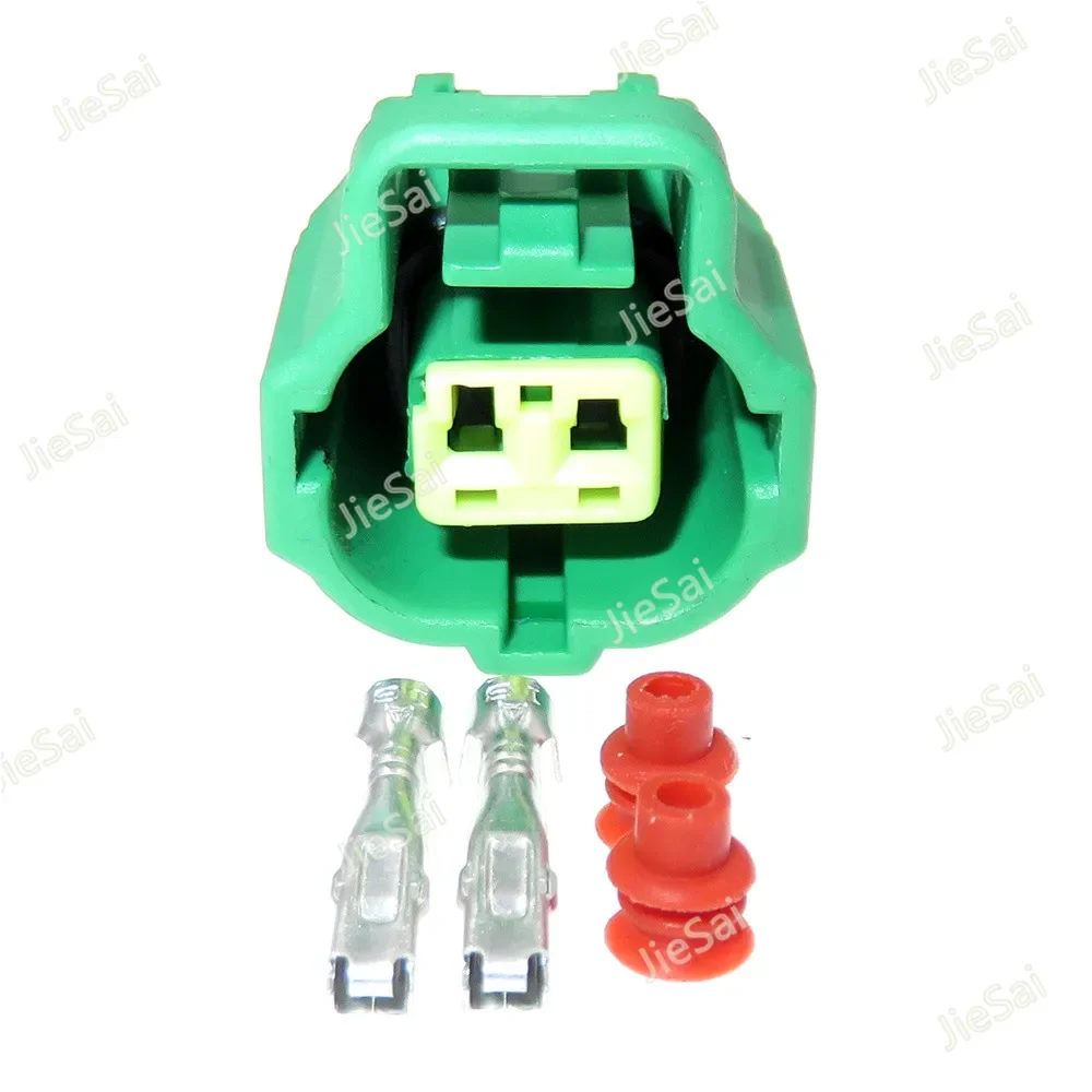 

2 Pin Car Waterproof Wiring Socket Auto Sensor Electric Wire Sealed Plug 184000-1 Green Automobile Wire Connector