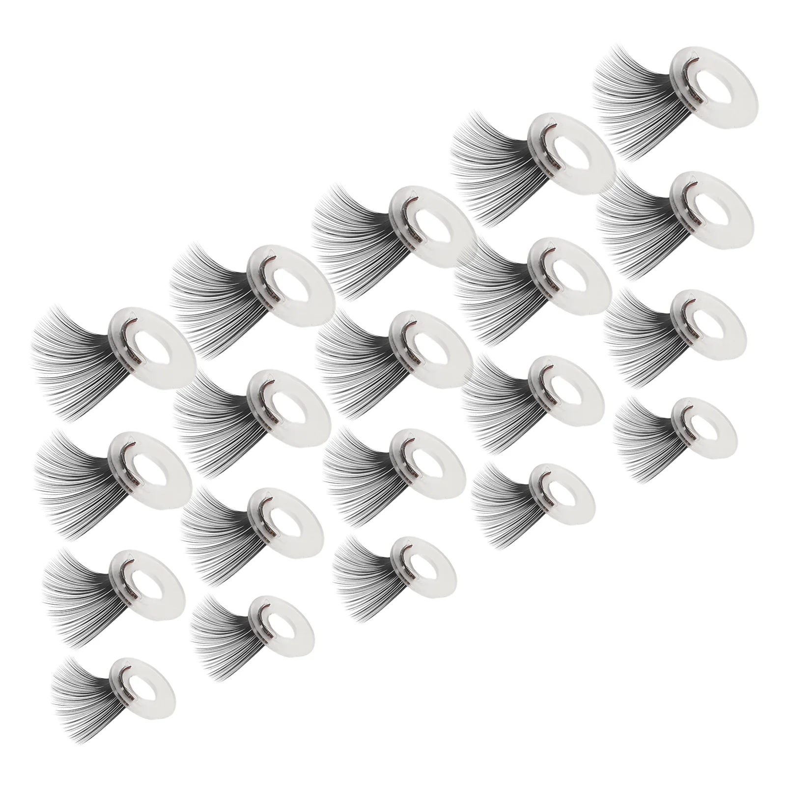 

20Pcs Safety Eyelashes Multi Size 12Mm 14Mm 16Mm 18Mm for Crochet Amigurumi Stuffed Animal Making Supplies Puppet Accessories
