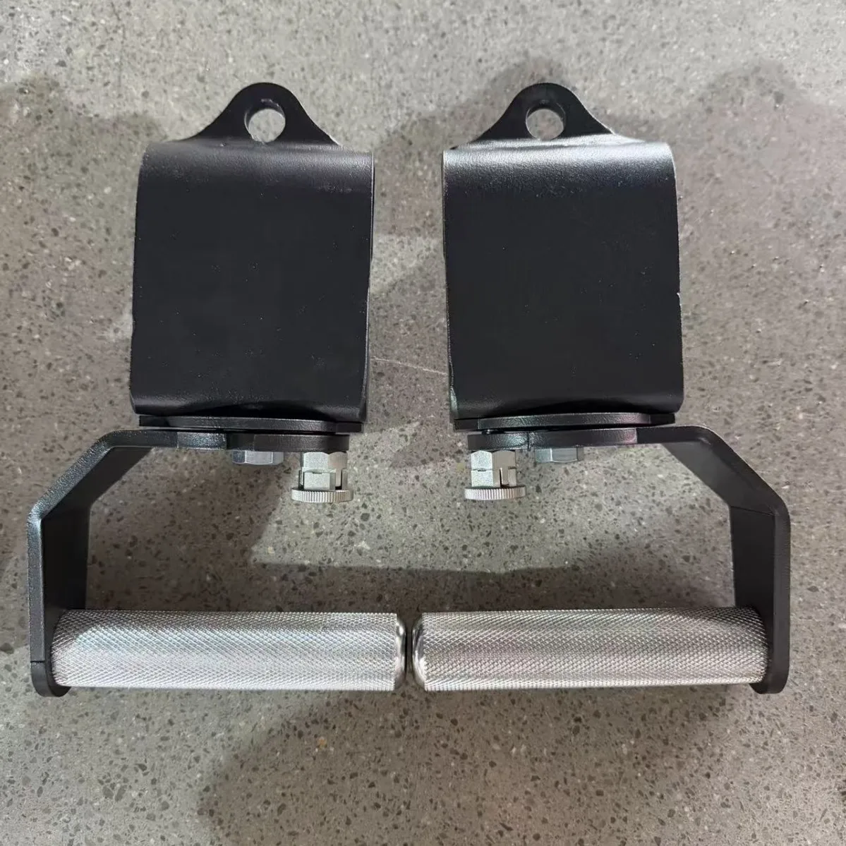 360° Adjustable Rotating Universal Handle Single Grip Pull up Bar Gym Cable Crossover Machine