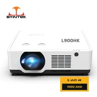 BYINTEK E-shift 4K Laser Telephoto Projector L900HK Projectors 4k 6000 Ansi Lumens Laser Projector Native 4k for Business