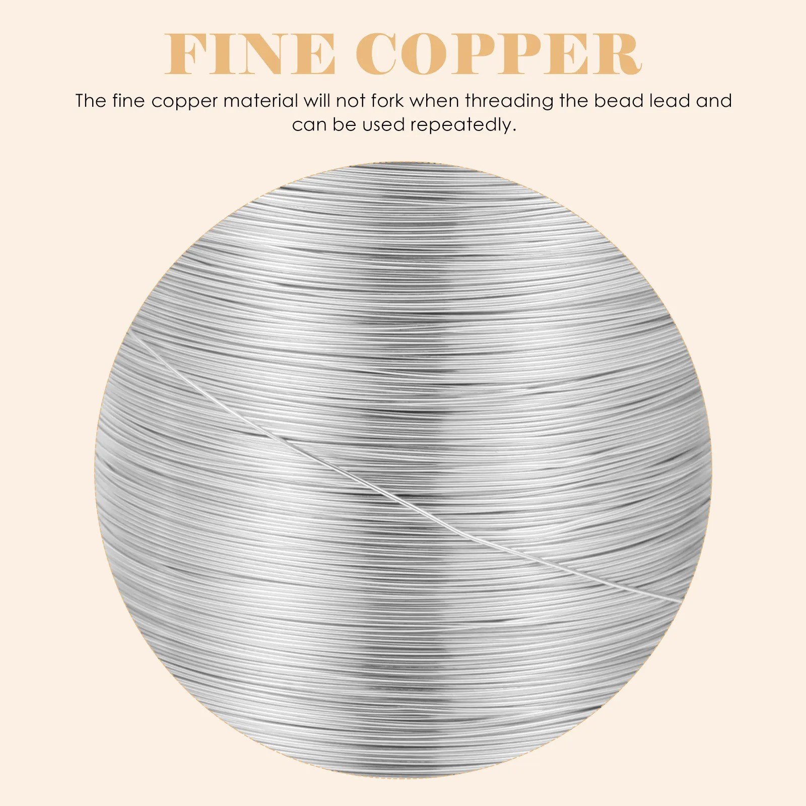 1 roll Rolls Wire Flexible Beading Jewelry DIY Craft Making Halloween Christmas New Year Bead Wire Braided Wire Beading Wires