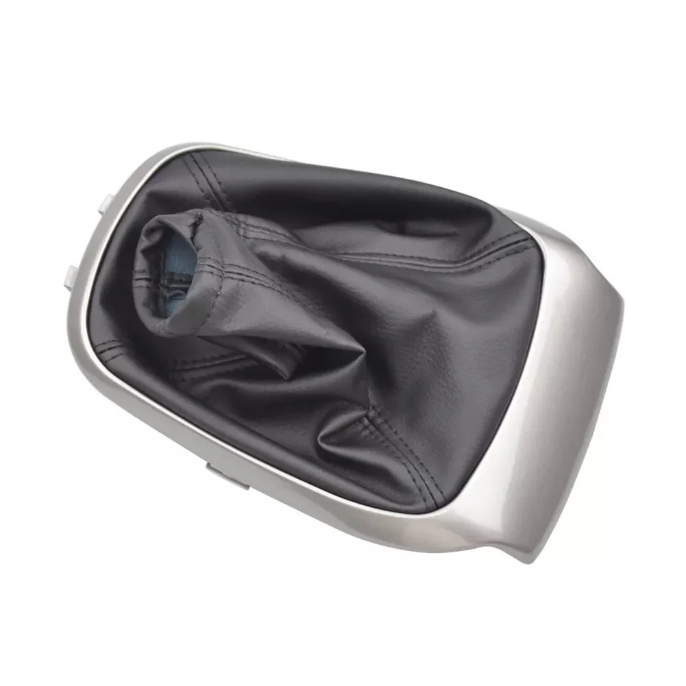 

Automotive Gear Shifter Boot Knob Cover Shifter Boot Cover Stable Characteristics Perfect Match Plastic And Leather