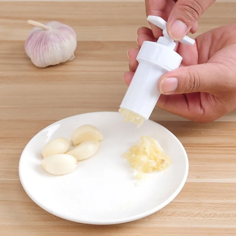 New ideas Ginger Garlic Manual Press Twist Cutter Crusher Cooking Tool Plastic Garlic presses Blenders peeler