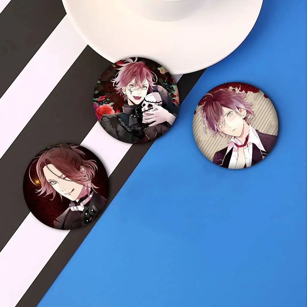 D-Diabolik أنيمي عشاق صفيح دبوس زر مخصص أنيمي دور المدرسة القديمة بروش الكرتون طوق شارة مجوهرات هدية المشجعين