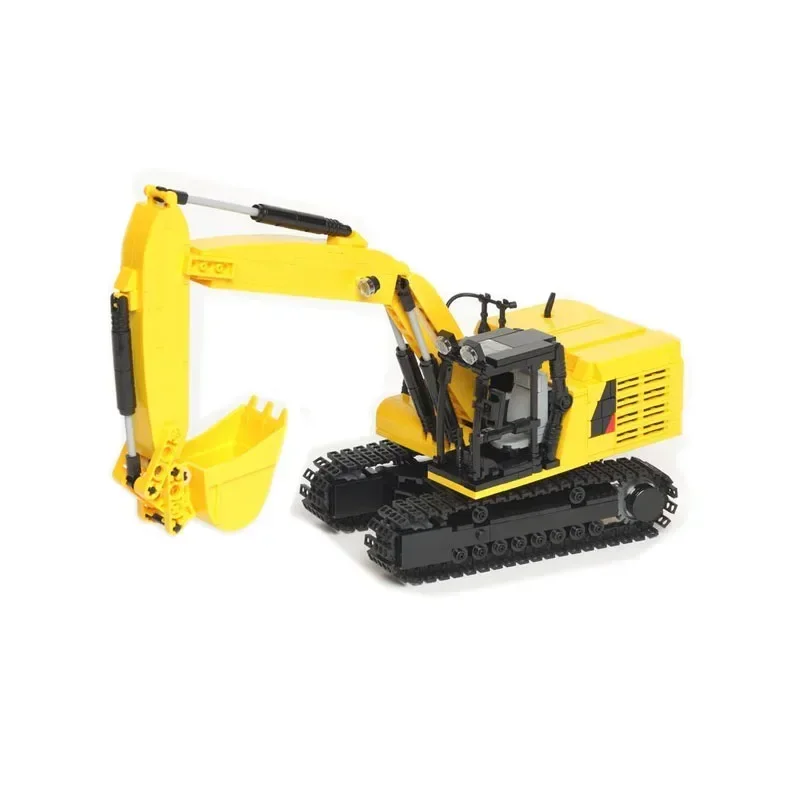 City Excavator Assembly Splicing Building Block Model for Kids, MOC-43985, Small 320, 813, Toy Parts, Birthday Gifts