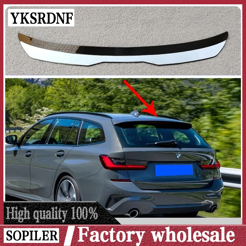 Lippen spoiler kappe für bmw 3 touring g21 m-pack 2010-2015 hochwertige abs kunststoff auto heckraum kofferraum flügel hinterdach spoiler