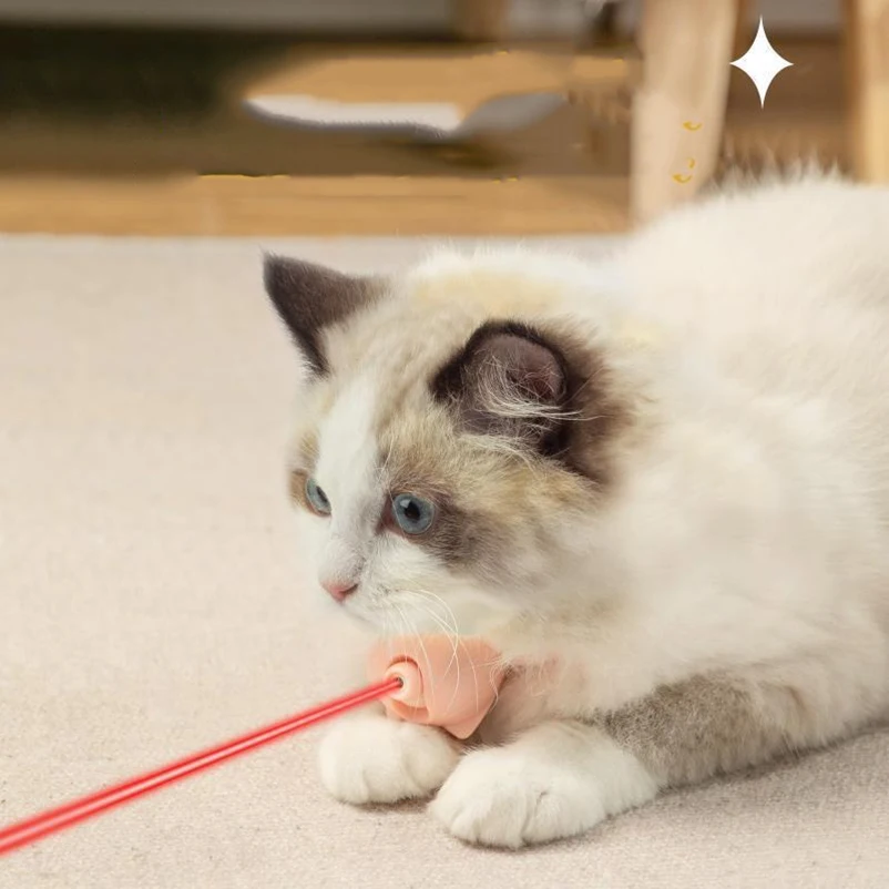 Pet cat toy laser cat-teasing collar cat self-charging Smart infrared laser cat-teasing pen pet supplies