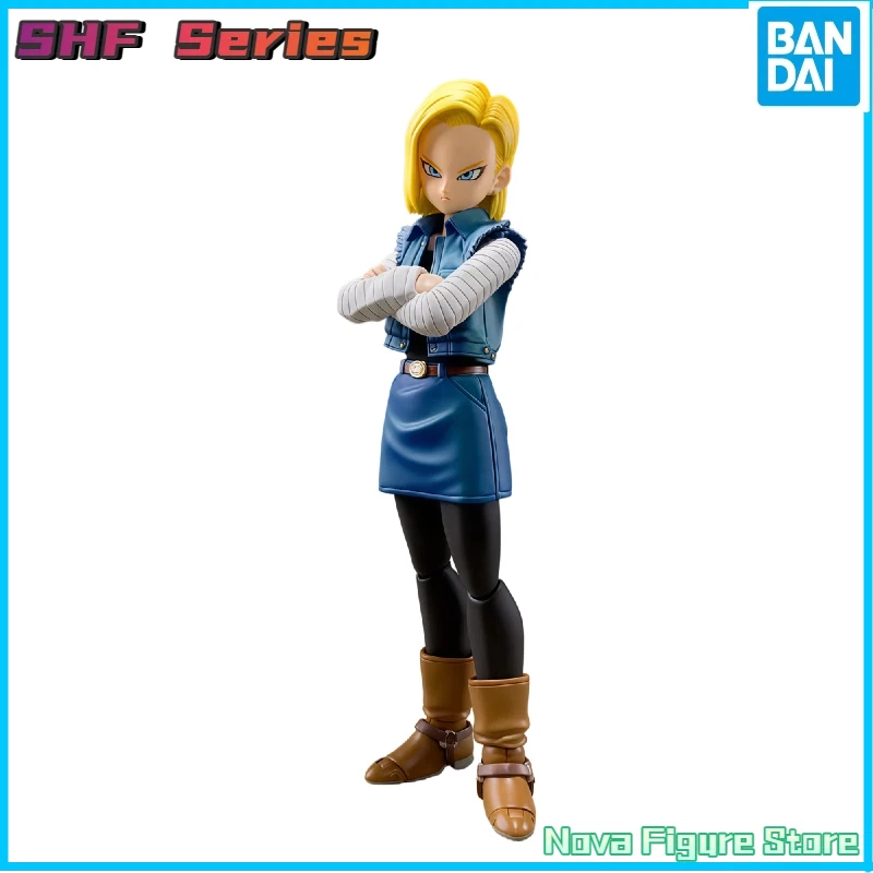 

In Stock Bandai SHF Android No. 18 Soul Limited Dragon Ball Z Action Figure Toys Collection Gifts