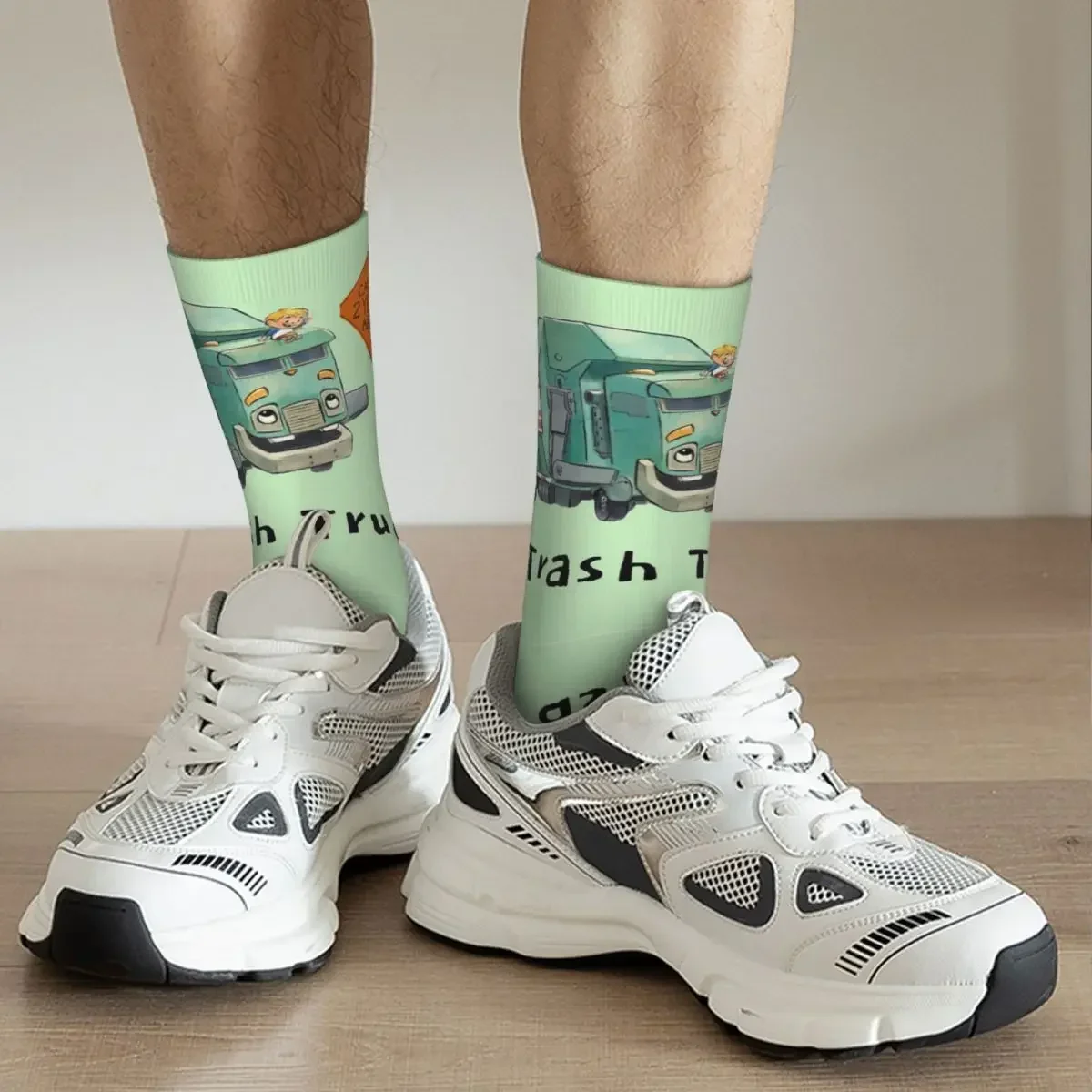 Calcetines largos con dibujos de Netflix para hombre y mujer, medias Harajuku de alta calidad para todas las estaciones, accesorios para regalos