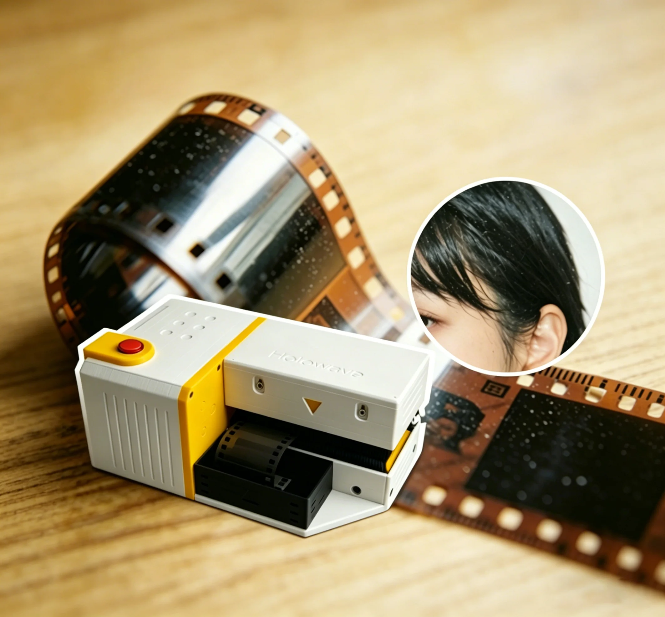 Film -Static Dust Remover for 120/135 Film, Film Cleaning Brush for Darkroom & Scanner
