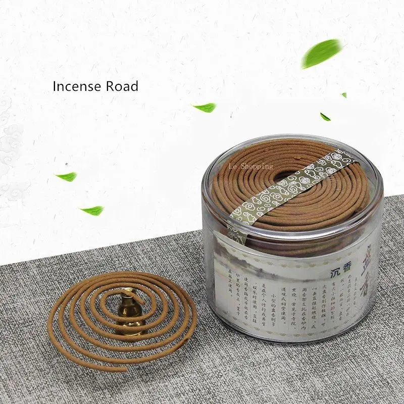 Natural Flower Incense Sandalwood DIY Coil Incense 4 Hours Agarwood Laoshan Jasmine Rose Lavender Deodorant Aromatherapy Home