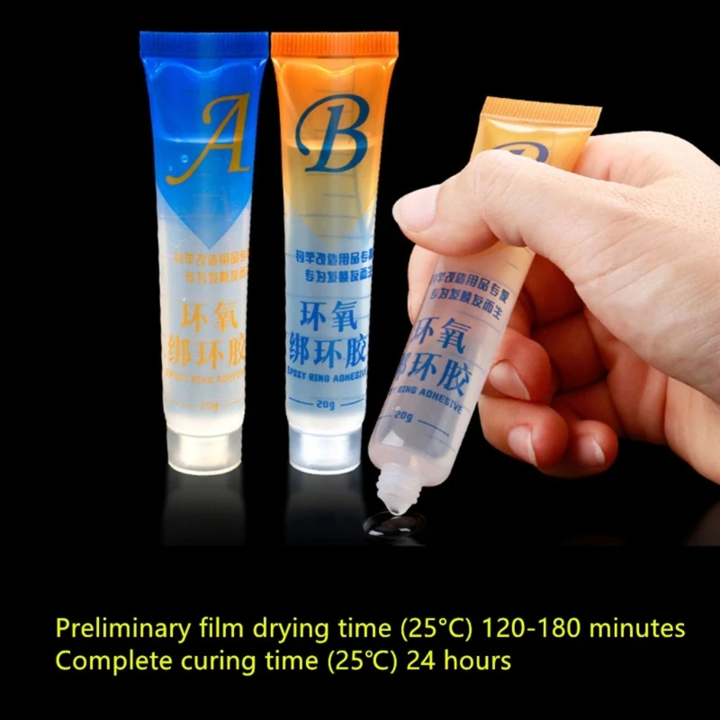 Multifunktionaler Kleber und 502-Kleber für die Reparatur von Angelruten und Reifenflicken von ABS-Modellen. Manueller Kleber und Entleerungsmittel