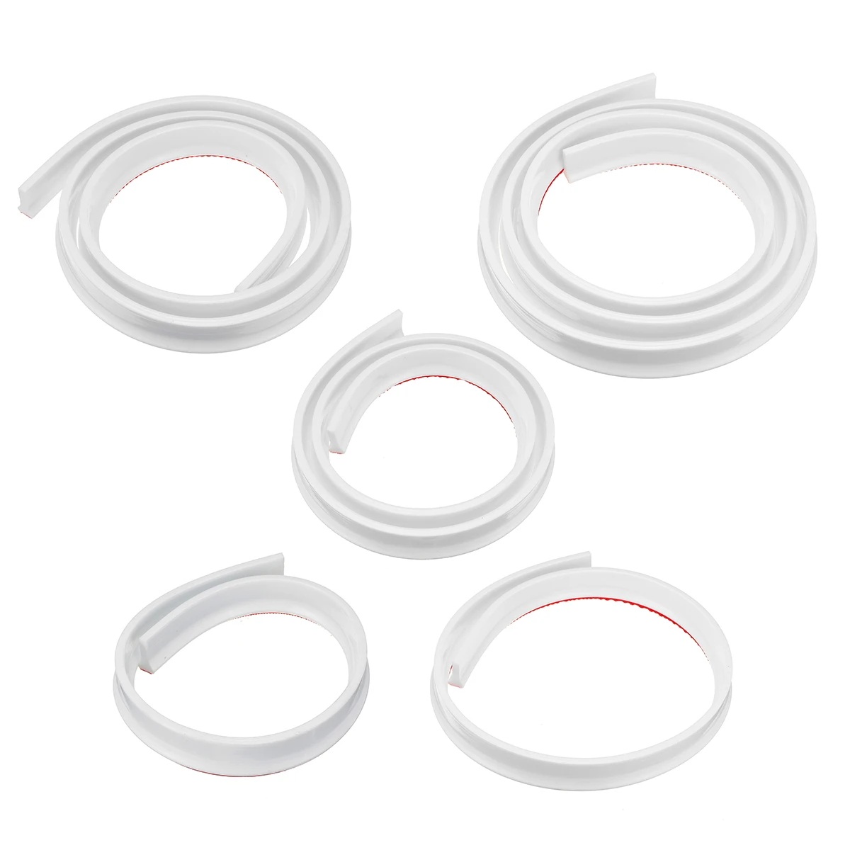 

Shower Threshold Water Dam Self-Adhesive Water Blocking Strip Shower Splash Guard For Bathtub Countertop-ABLI