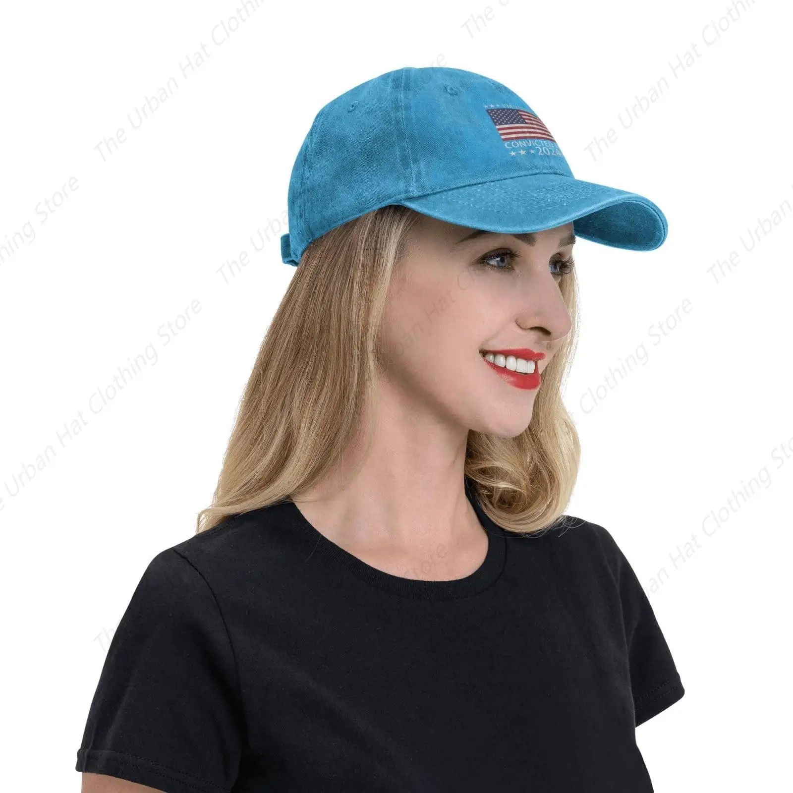 I'm Voting Czapki z daszkiem Unisex Trucker Hat dla mężczyzn Kobiety Vintage Ball Hats Czapka przeciwsłoneczna na co dzień Mężczyzna Kobieta Nakrycia głowy