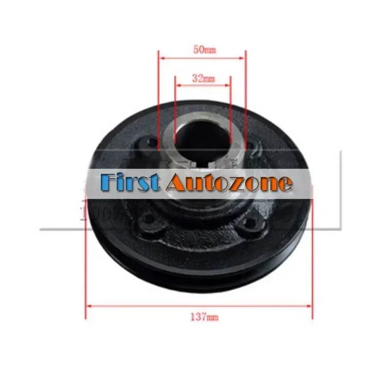 

Forklift Parts Crankshaft Pulley 9-12373-605-2 For Isuzu C240 Engine 1pc