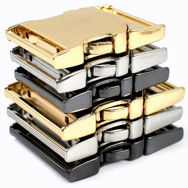 

5/10/20Pcs 20-40mm Metal Quick Side Release Buckle Dog Collar Adjust Clip Clasp Bag Strap Connect Hook DIY Hardware Accessories