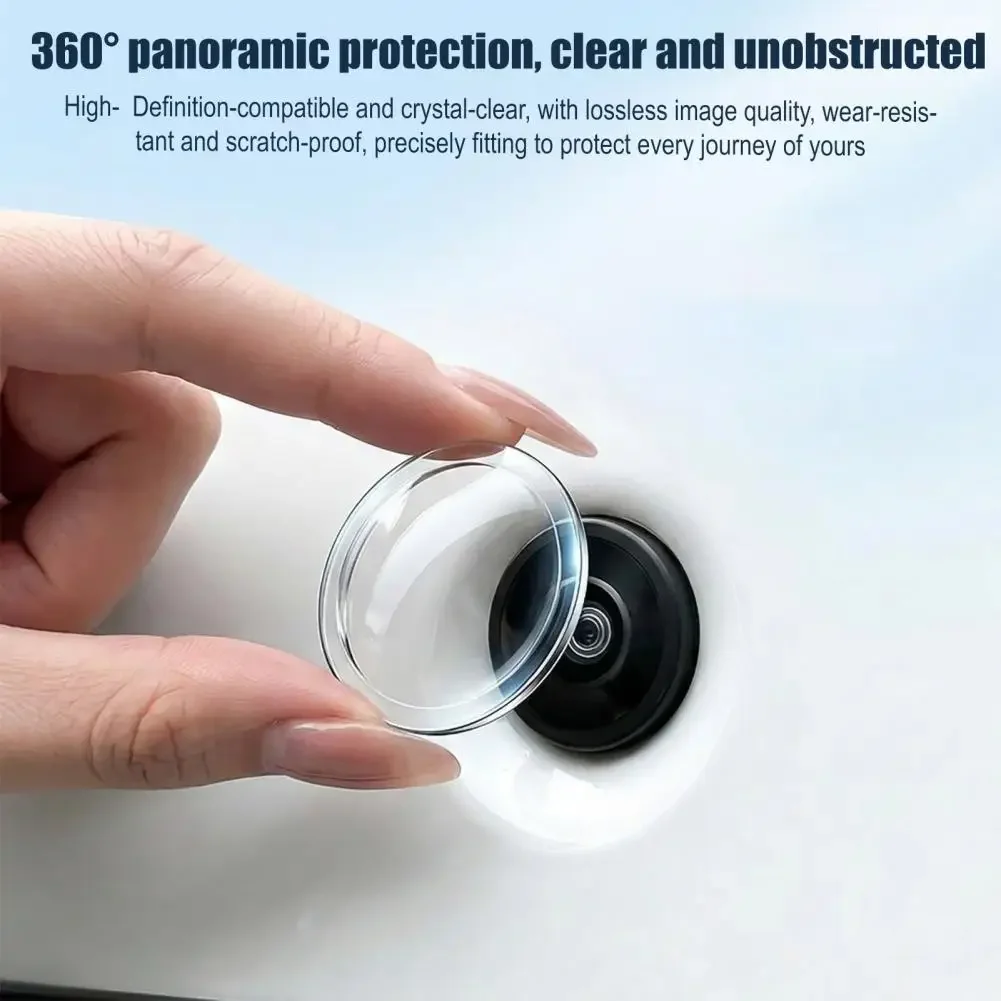 Car Camera Lens Protector Clear Car Reversing Camera Cover For 360 Degrees Backup Cameras Multi-layer Optical Protection Film