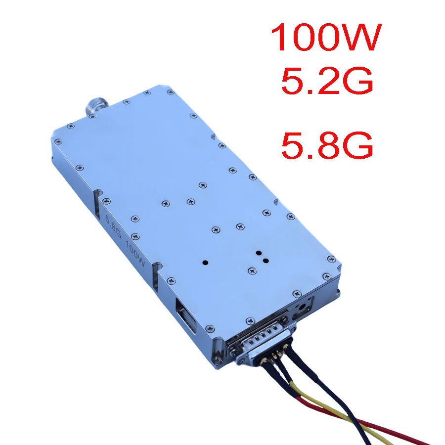 100W RF 5.2G 5.8G وحدة مكبر للصوت مخصصة