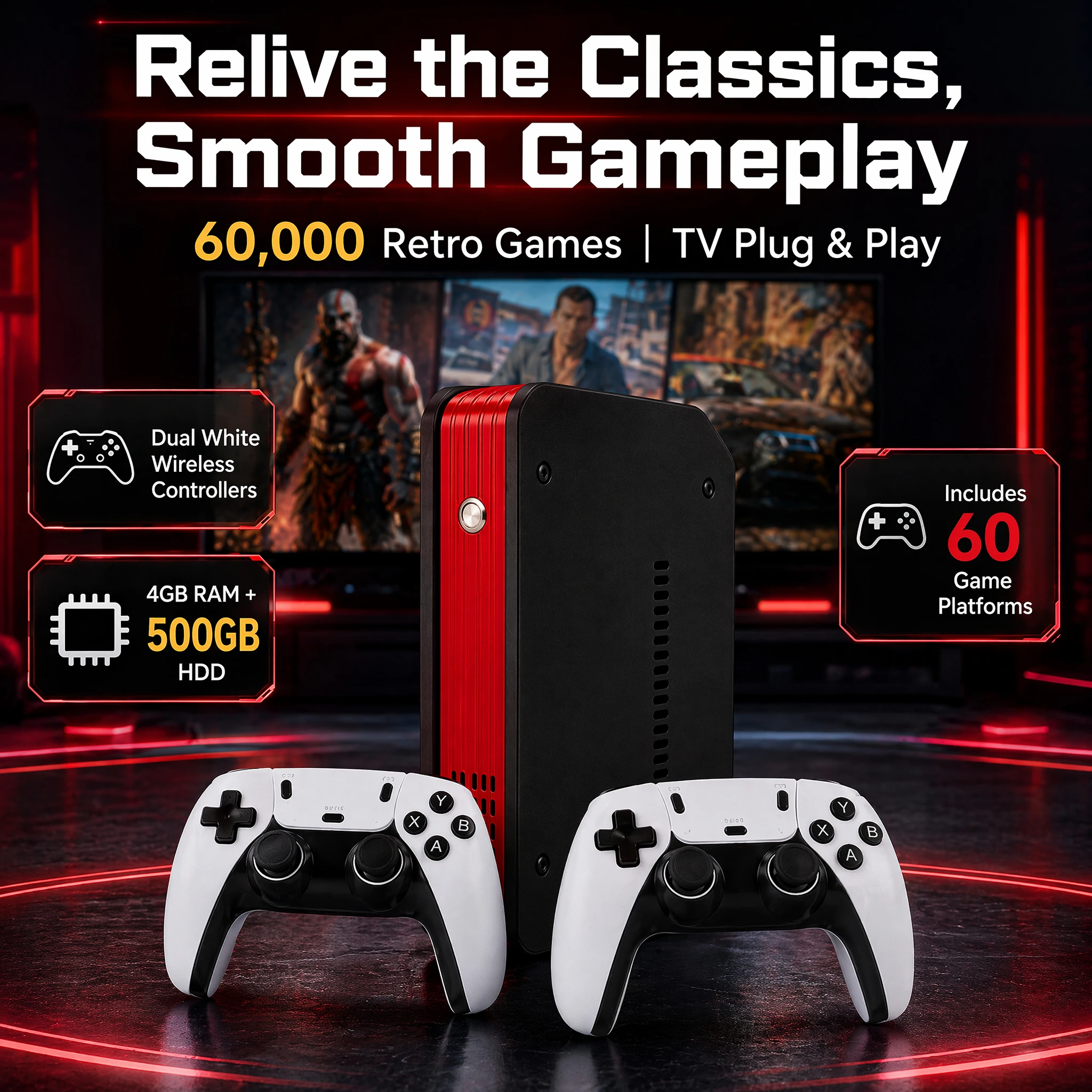Игровая консоль X4-2 с 157 кла – обзор и цена Gaming Console With Gta