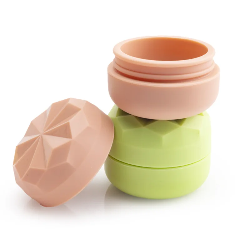 

20ml Portable Silicone Dispenser Box Travel Essential Mini Colorful Cream Bottle Makeup Refillable Can Cosmetics Storage Box