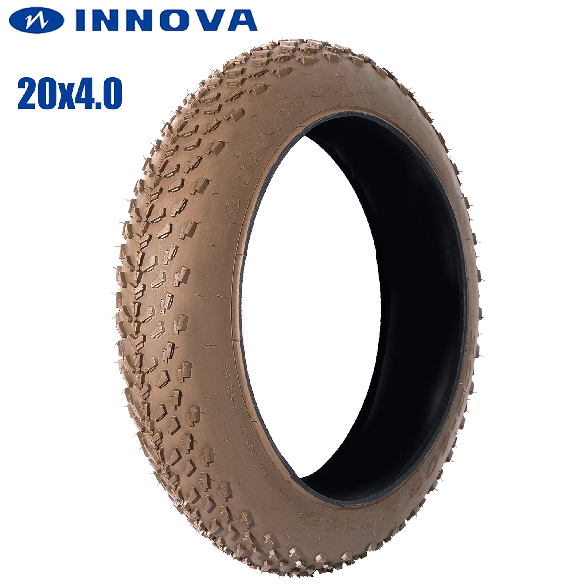 INNOVA 20x4.0 Fat Tire WIRE Snow WIRE Fat Tire Original Black Blue Green Electric Bicycle Tyre 20x4 MTB Bike Accessory and Tubes