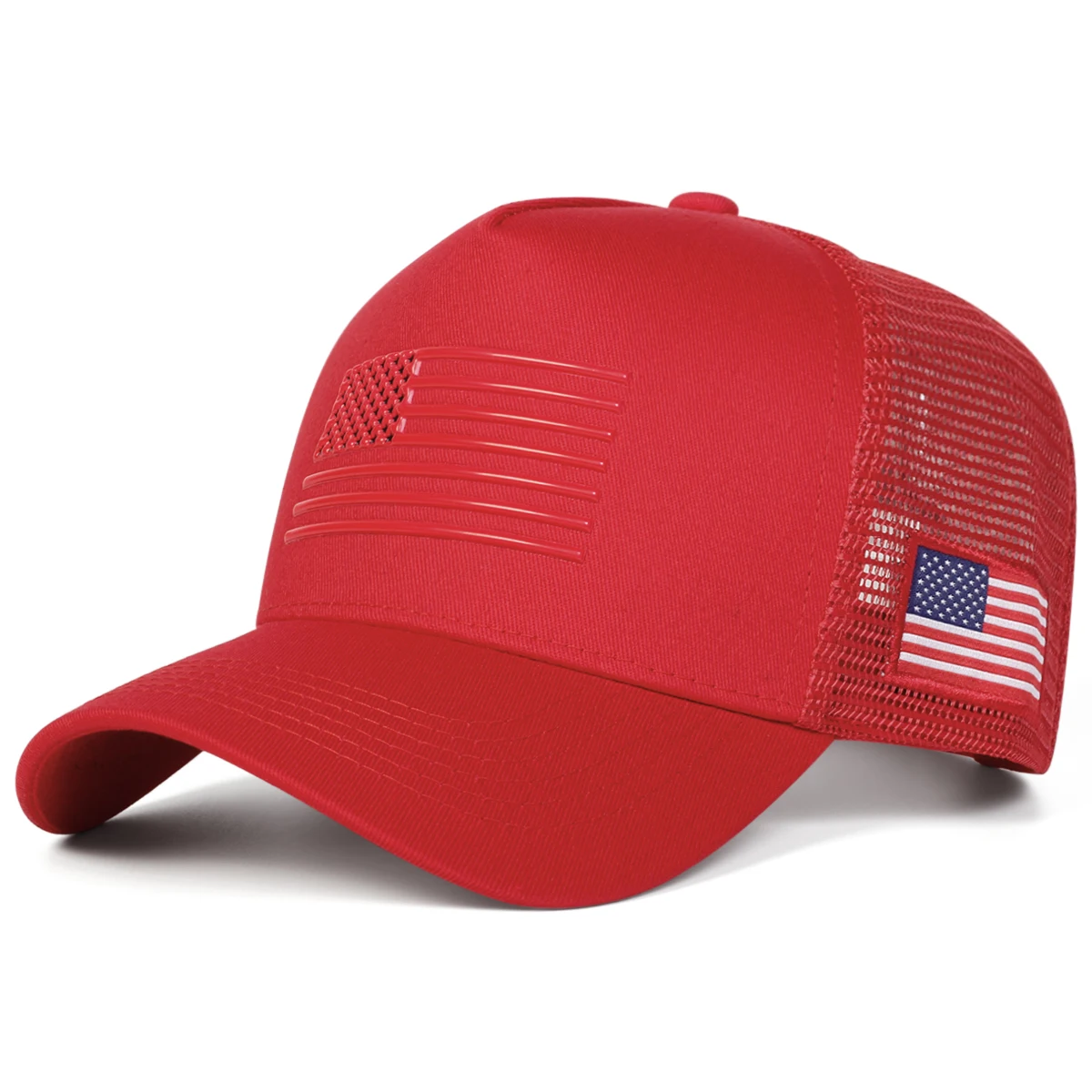 Unisex-Baseballkappen mit amerikanischer Flagge und Stickerei, für Frühling und Sommer, für den Außenbereich, verstellbare Freizeithüte, Sonnenschutzhut, Sportkappe – Detail 8