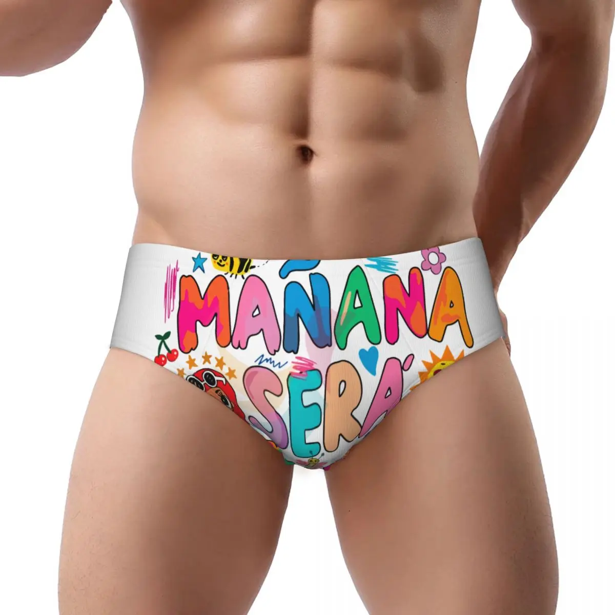 Custom Manana Sera Bonito Karol G Briefs Underwear Men Breathable Stretch Underpants