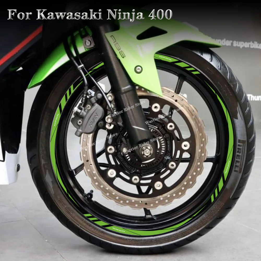 

Наклейка на обод мотоцикла 14/15/16/17/18 дюймов, полоса на колесо, для Kawasaki, Suzuki, Honda, yamaha