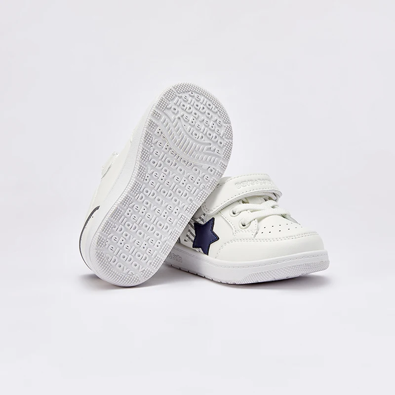 Dave Bella New Children Star Skate Shoes Boys Girls Little White Shoes Fashion Spring Star Casual Kids Shoes DB1248255