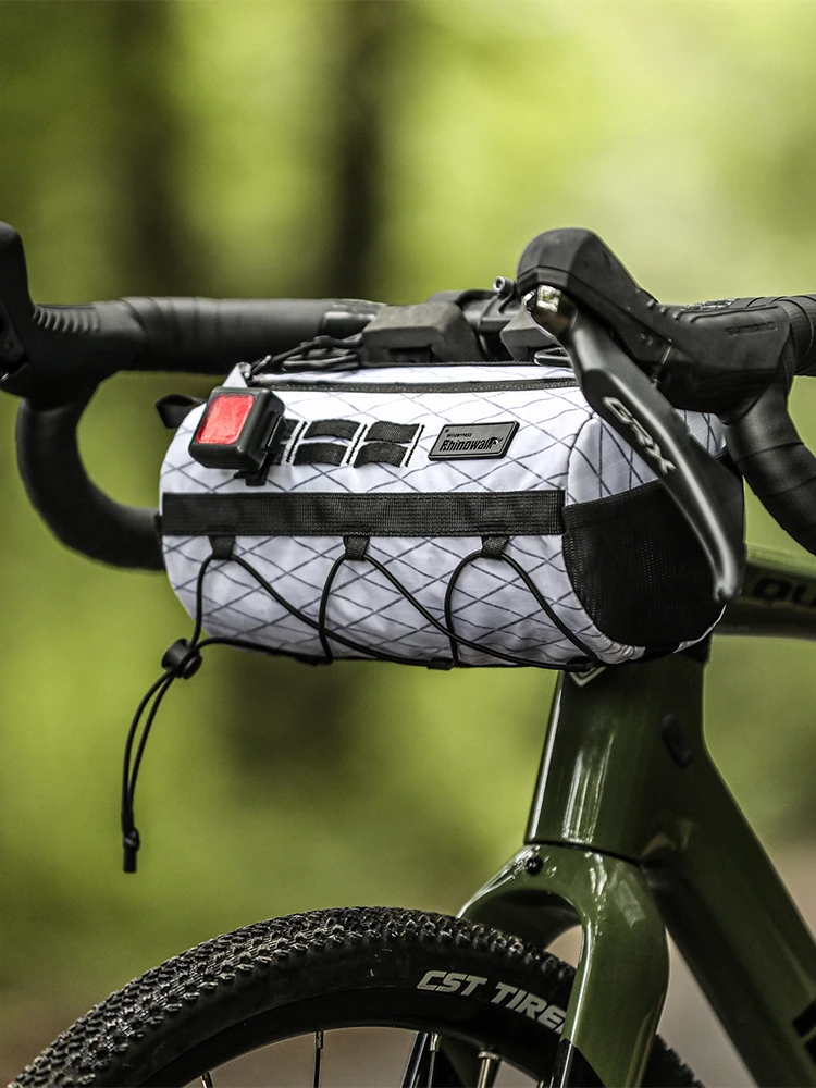 AliExpress NONE Rhinowalk Bike Handlebar Bag 2.8L Bicycle Front Bag  Wilderness Series EVA 3D Design Wear-Resistant Bike Bag with Straps
