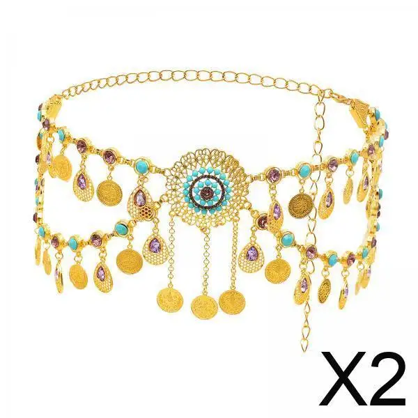 

Элегантный женский ремень с регулируемой талией и цепочкой из сплава с длинной кисточкой, модный аксессуар для платьев и костюмов