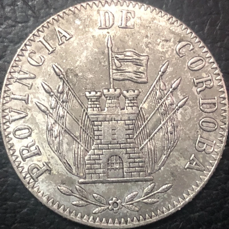 1852 Argentina Cordoba 4 Reales