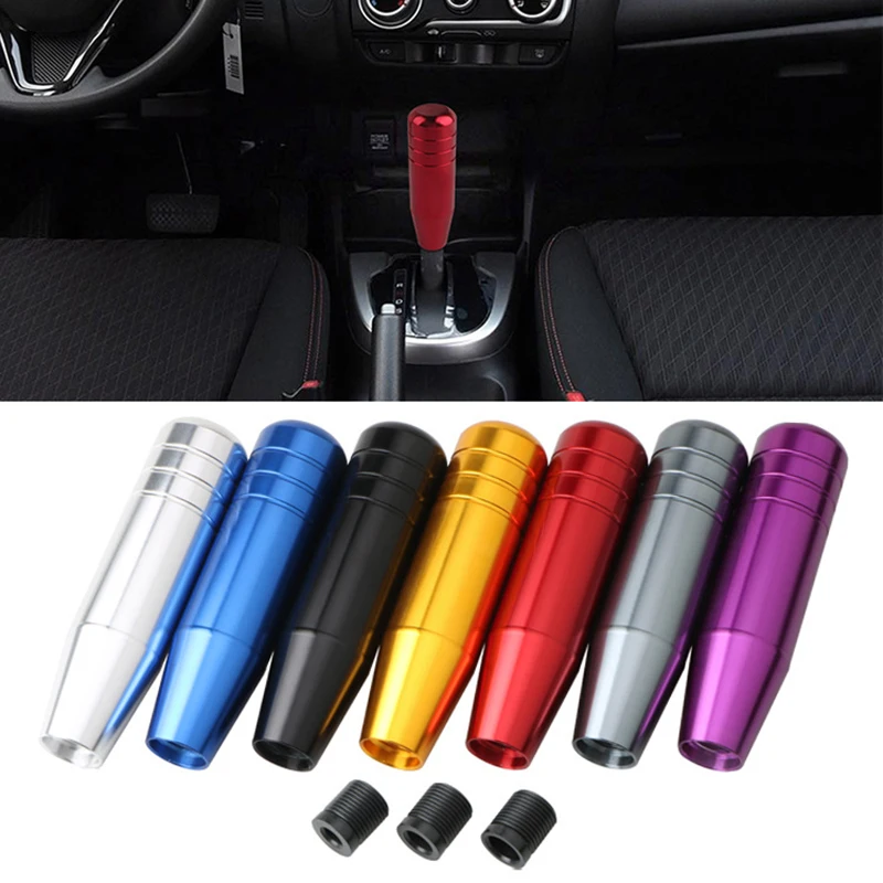 Car Accessories Shift Head 13CM Shift Rod Personality Modification Shift Head Multi-Color Aluminum Alloy Accessories Shift Head