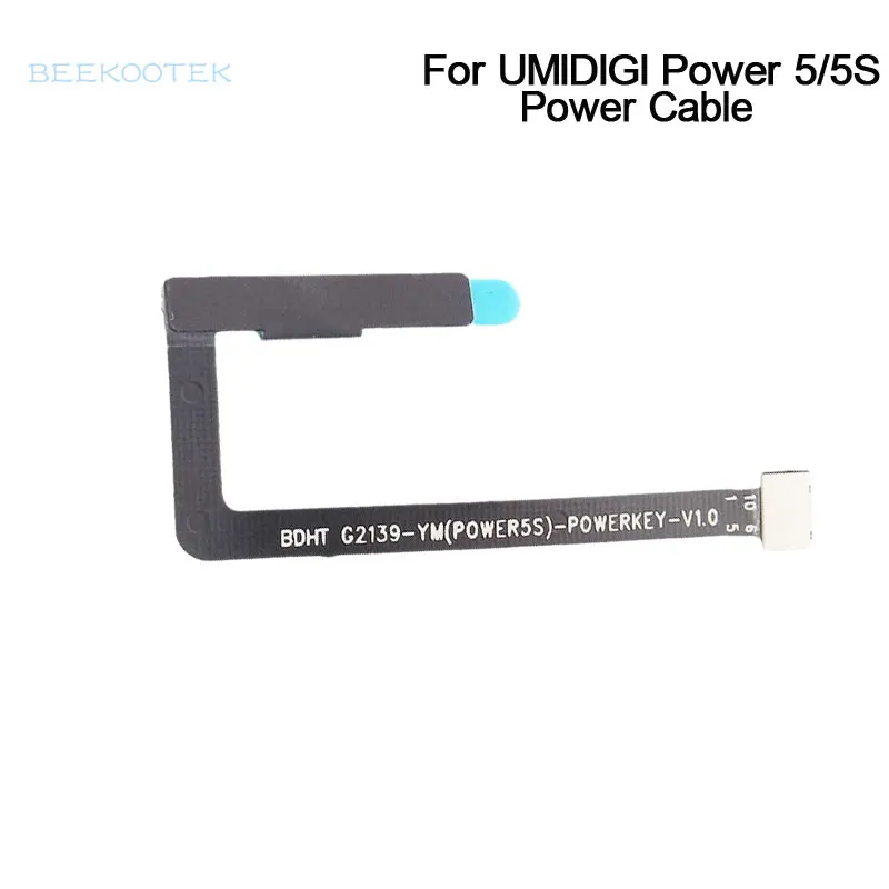 

UMIDIGI Power 5S Side FPC Original New Phone Power Cable Repair Replacement Accessories Part For UMIDIGI Power 5 Smart Phone
