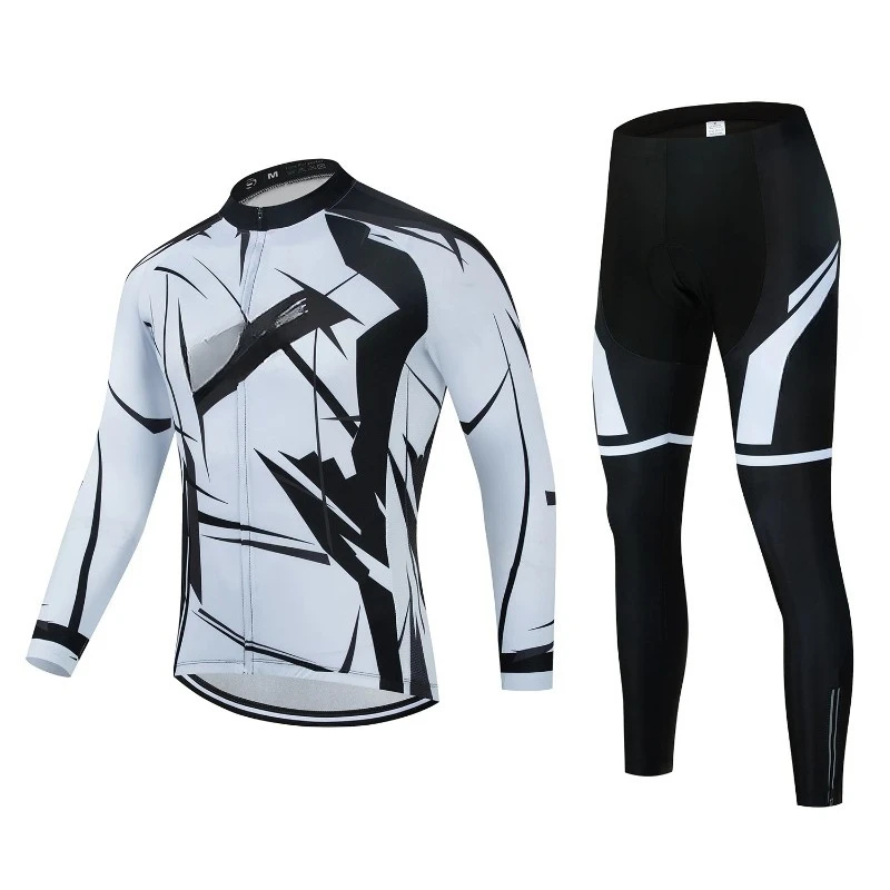 

Comfort XS Plus Size Adult Black and White Long Sleeve Suit Sports Training Combat Suit