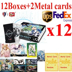 Wholesale SAO Sword Art Online Collection Cards Anime Kirigaya Kazuto Yuuki Asuna Leafa SSP Card Kids Table Toys Birthday Gift