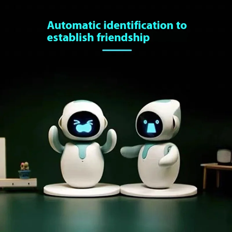 Eilik Classic Smart Robot: Emotional Companion, Interactive Buddy, Desktop Digital Pet, AI Robot, Ideal Gift for Kids