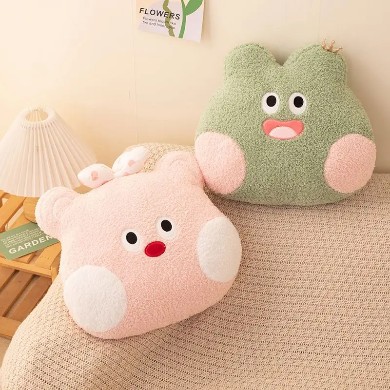 40CM Home Cute Winter Warm Hand Plush Toy Pillow Warm Hand Pillow Office Hug Sleep Pillow