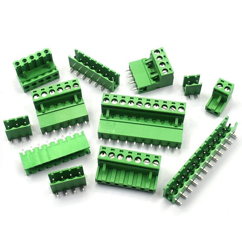 5 Pairs KF2EDGK 5.08 2EDG PCB 2PIN 3P/4P/5P/6P/7P/8P/9P/10P/12P/13P/16P Connector Plug-In Terminal Block Housing Phoenix Contact