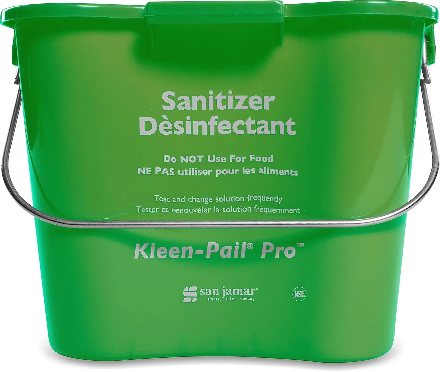 

Ведро для чистки San Jamar Kleen-Pail Pro с ручкой для уборки, для кухонь, ресторанов и коммерческого использования.