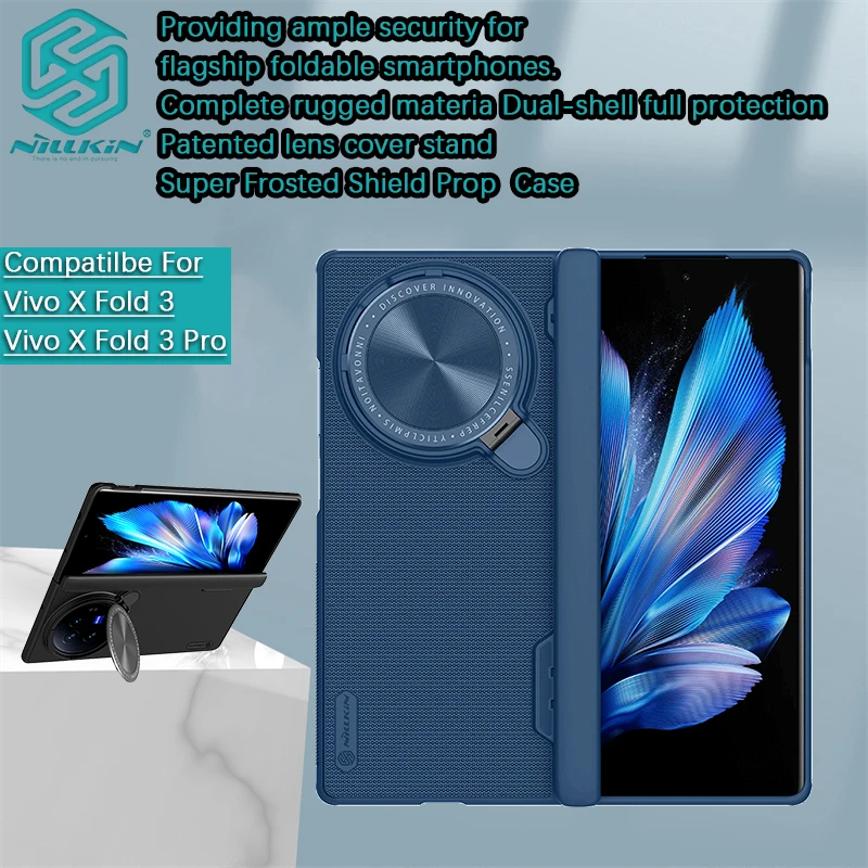 for Vivo X Fold 3 Pro/Vivo X Fold 3 Nillkin Super Frosted Shield ProP Magnetic Case Hard case protective case phone case