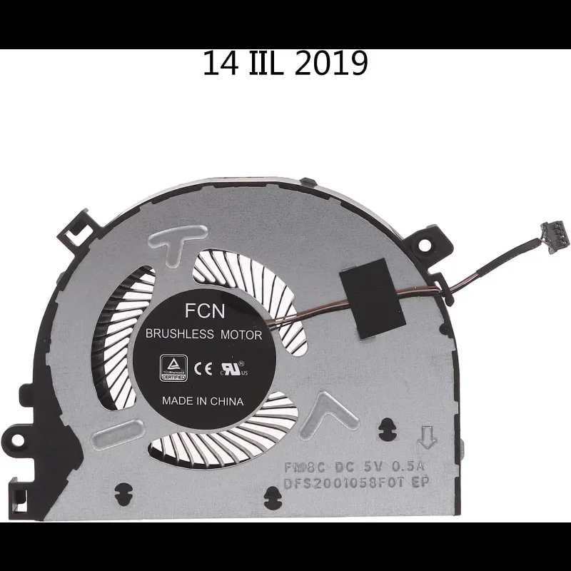 SS Laptop CPU Cooling Fan ND55C45 5V 0.50A 4Pin for Xiaoxin-14 2019-14IIL 2019 14API 2019 S340-14 S340-14IWL