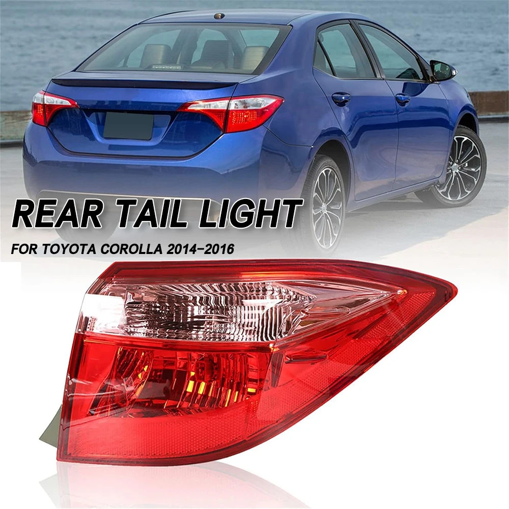 For Toyota Corolla 2014 2015 2016 US-VerLeft/Right Rear Bumper Light Tail Brake Stop Lamp