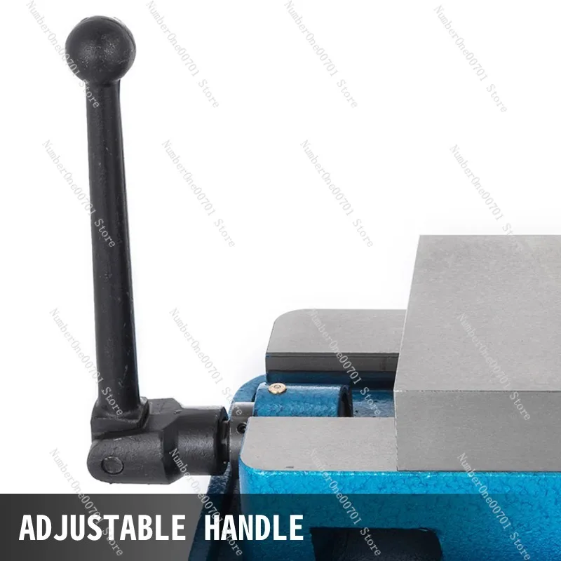 3 Inch / 5 Inch Heavy Duty Milling Vise Bench Clamp, High Precision 360 Degree Swiveling CNC Vise