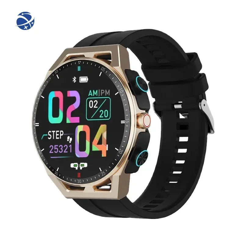 2in1 T20 Bestselling TWS Earbuds Smartwatch with Heart Rate Sleep Monitoring Music Control Multifunctional Smartwatch