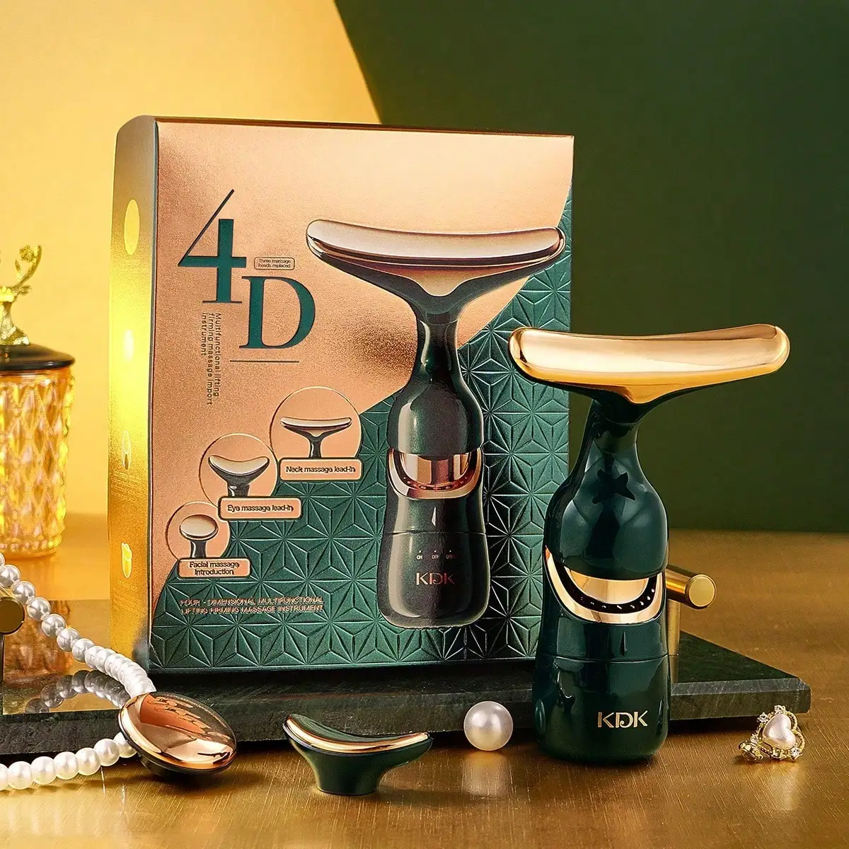 Electric Multifunctional Lifting Beauty Massager For Women Personal Skincare 1Set New Year Gift Gentle Massage Reduce Fine Lines Face Tightening Instrument Suitable for travel and bedroom use, 1 piece, Valentine's Day gift