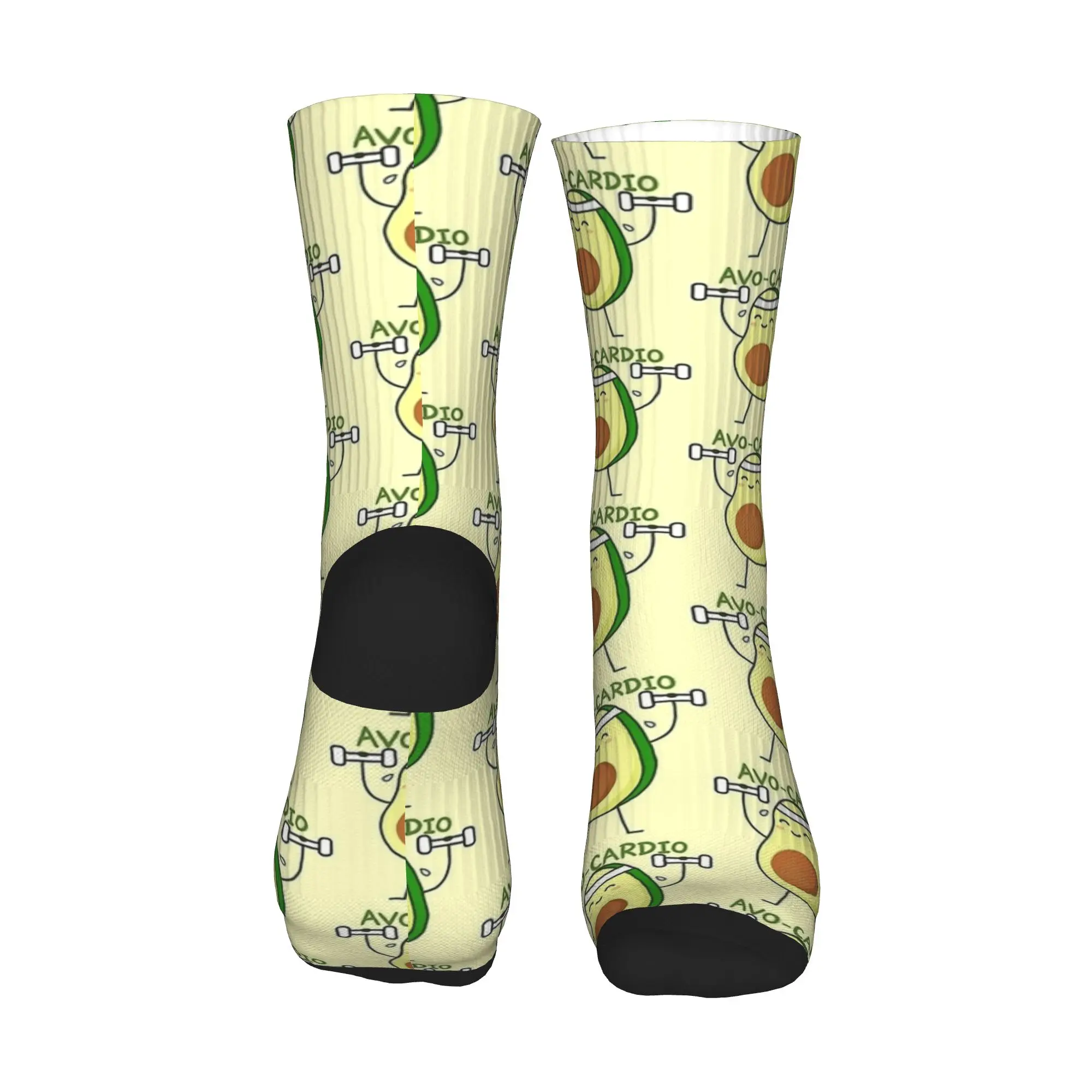 Avo-cardio pun الأفوكادو يرفع الأوزان جوارب الجوارب الكورية الرجال تنفس الجوارب الخريف تشغيل الرياضة تصميم مكافحة الجوارب هدية