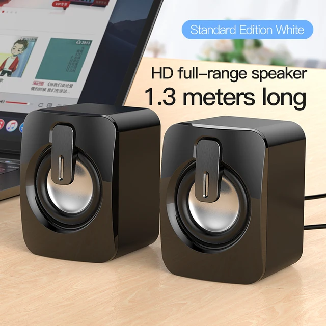Stereo Usb Draadloze Bluetooth Speaker Voor Desktop Computer Laptop Pc Home Musical Music Sound Box Blutooth Altavoces Blotootooth