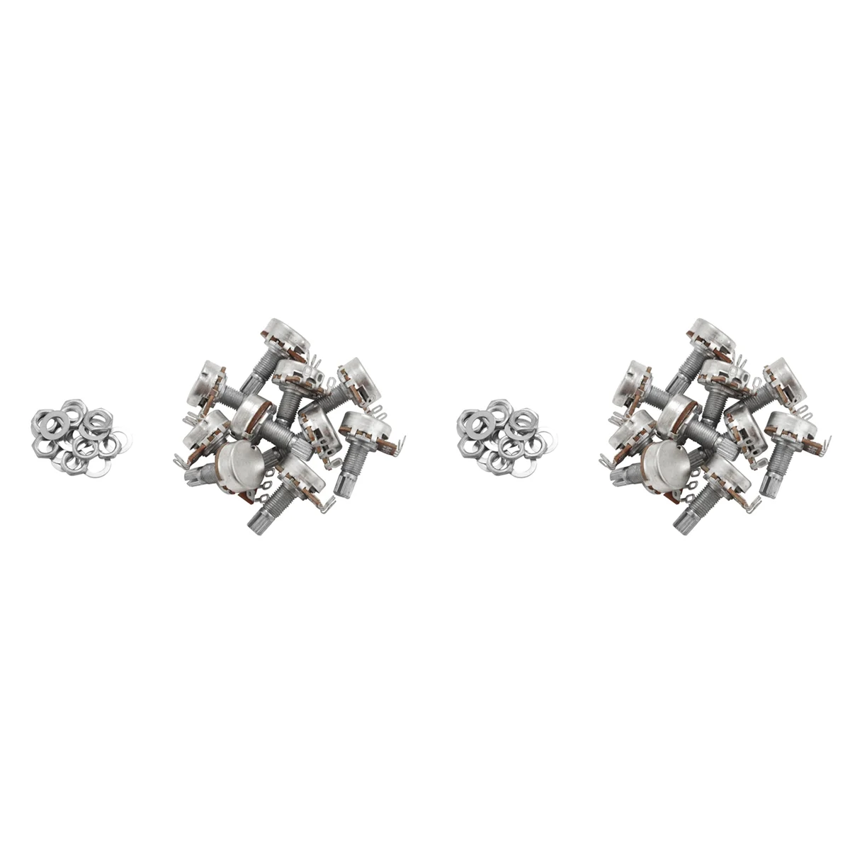 

20 шт., регулятор громкости басов для гитары, потенциометр A100K